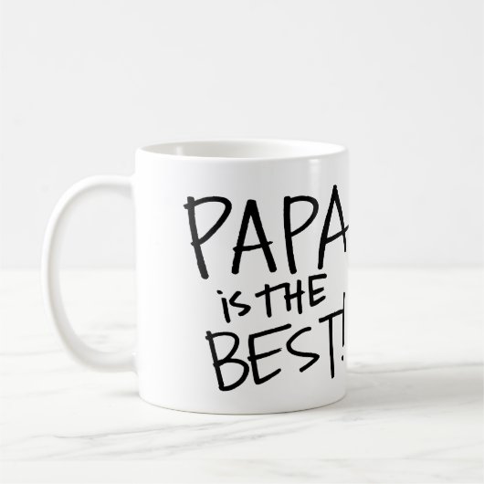 Papa is de beste (Alfie en Pippa) Koffiemok (Links)