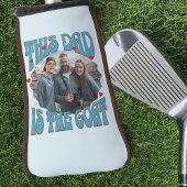 Papa is de beste retro aller tijden golfheadcover