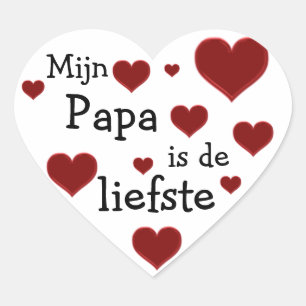 Papa is de liefste sticker