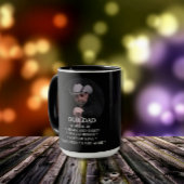 Papa is Dust en Grease Cowboy Pet & Guitar Mok