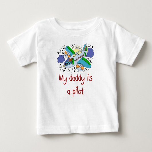 Papa is een baby shirt (Voorkant)