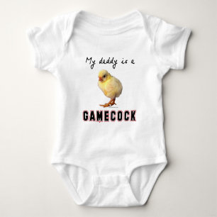 Papa is een gamecock romper
