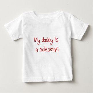 Papa is een Salesman Baby T-shirt
