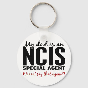 Papa is een speciale NCIS-agent Sleutelhanger