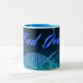 Papa is Gevist Tweekleurige Koffiemok (Center)