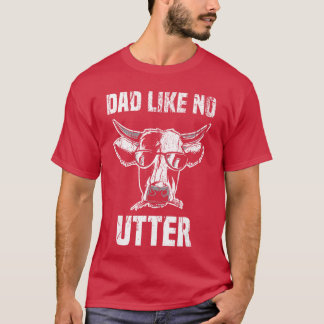 Papa is helemaal te gek Funny Fathers Day dier woo T-shirt