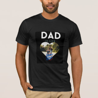 Papa Is Leven – Super Papa Vader & Zoon Hart Ontwe T-shirt