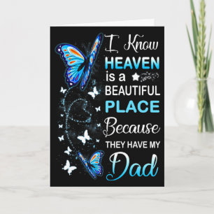 Papa is mijn beschermengel in de hemel gedenkdag m kaart