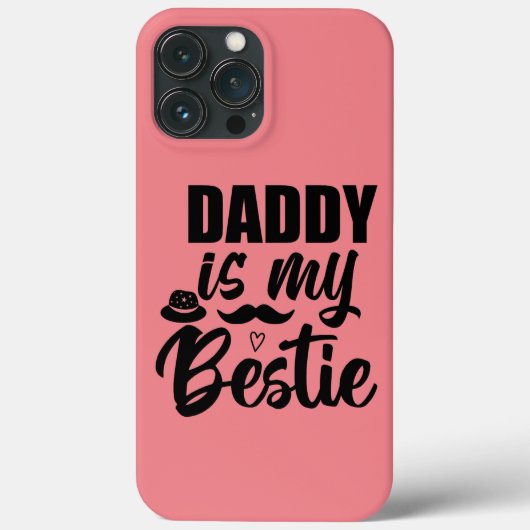 Papa is mijn Bestie, speciale obligatie met je vad Case-Mate iPhone Case (Achterkant)
