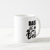 Papa is mijn Bestie, speciale obligatie met je vad Koffiemok (Voorkant rechts)