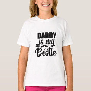 Papa is mijn Bestie, speciale obligatie met je vad T-shirt