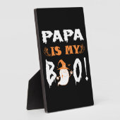 Papa is mijn boe Happy Halloween Fotoplaat (Zijkant)