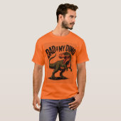 Papa is mijn Dino T-shirt (Voorkant volledig)