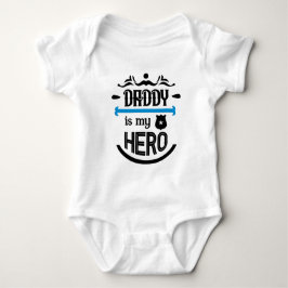 Papa is mijn Hero Baby Bodysuit