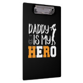 Papa is mijn Hero Klembord (Rechts)