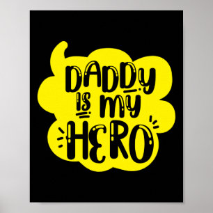  papa is mijn Hero Poster