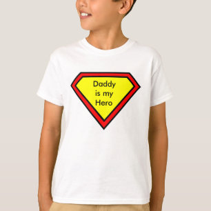 Papa is mijn Hero T-shirt