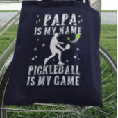 PAPA is mijn naam PICKLEBALL is mijn spelcadeau vo Tote Bag