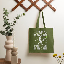 PAPA is mijn naam PICKLEBALL is mijn spelcadeau vo