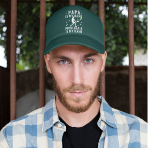 PAPA is mijn naam PICKLEBALL is mijn spelcadeau vo Trucker Pet