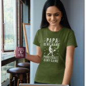 PAPA is mijn naam PICKLEBALL is mijn spelcadeau vo Tweekleurige Koffiemok