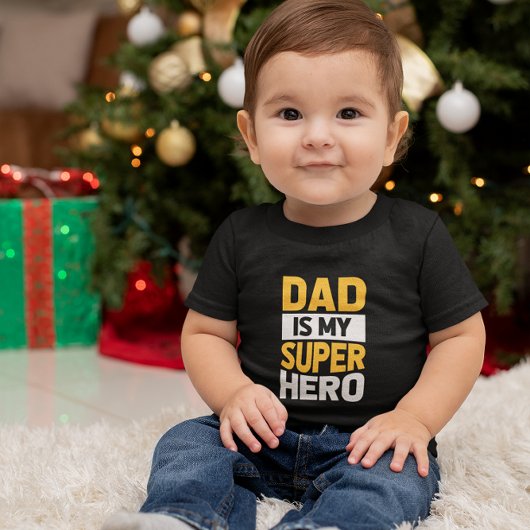 Papa is mijn Super Hero Kinder Shirts