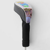 Papa is mijn superheld golfheadcover (Schuin)