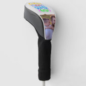 Papa is mijn superheld golfheadcover (Schuin)