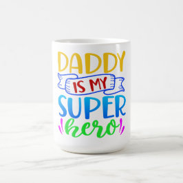 Papa is mijn superheld koffiemok