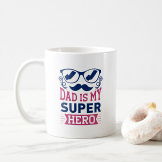Papa Is Mijn Superheld Koffiemok