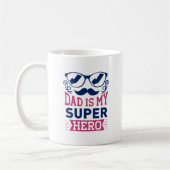 Papa Is Mijn Superheld Koffiemok (Links)