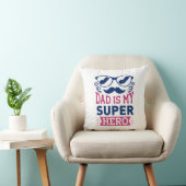 Papa Is Mijn Superheld Kussen (Stoel)