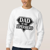 Papa is mijn superheld trui (Voorkant)