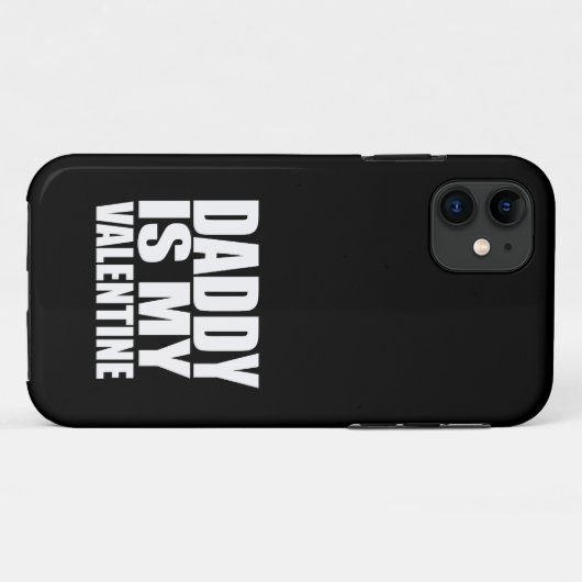 Papa is mijn Valentijn Case-Mate iPhone Case (Achterkant (horizontaal))