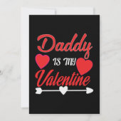 Papa is mijn Valentijn Kaart (Voorkant)