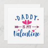 Papa is mijn Valentijnse (Voorkant / Achterkant)