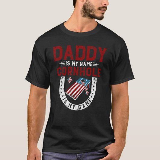 Papa is m'n naam... t-shirt (Voorkant)