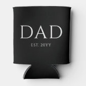 Papa is modern Nieuwe papa gepromoveerd tot papa Blikjeskoeler (Voorkant)