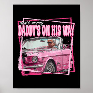 Papa is onderweg naar huis Donald Trump is terug Poster