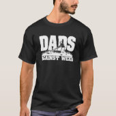 Papa is tegen wiet t-shirt (Voorkant)