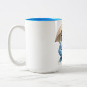 Papa Is The Shelter Coffee Mok | Vaderdag Vogel (Links)