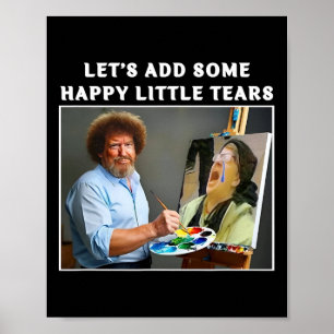 Papa is thuis Trump Grappige Politieke T-shirt Gra Poster