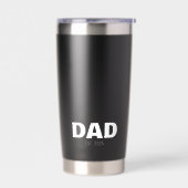 Papa is vader geworden cadeau geïsoleerde drinkbeker (Links)