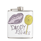 Papa Issues Flask Heupfles (Voorkant)