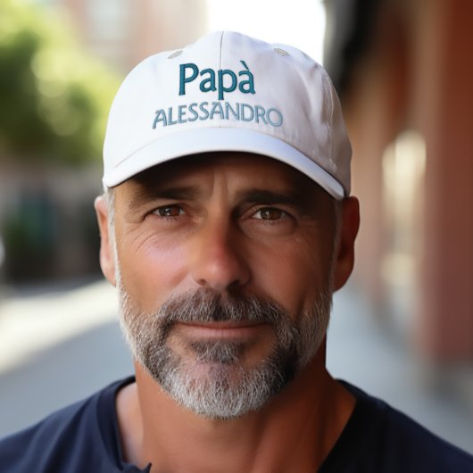 Papà Italiaans pap gepersonaliseerd geborduurd pet