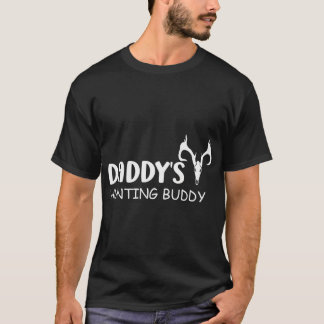 Papa jaagt op Buddy Funny Boy Girl Peuter Deer T-shirt