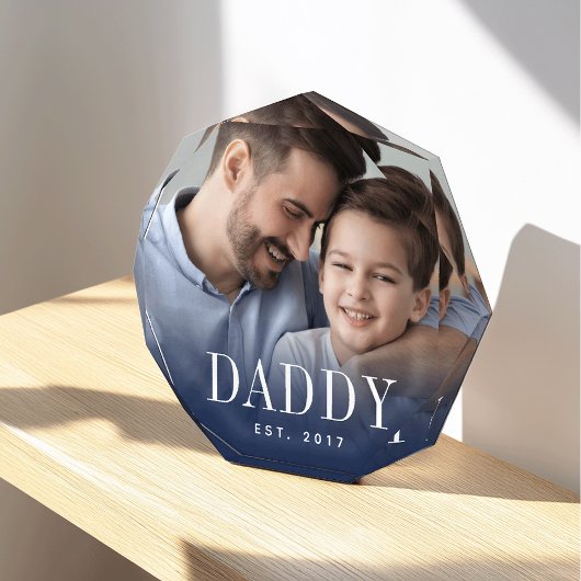 Papa Jaar ingesteld Fotoblokken