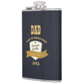 PAPA - Jaar van geboorte verjaardagscadeau - Gerij Heupfles (Links)