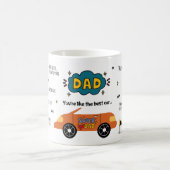 Papa, je bent als de beste auto koffiemok (Center)