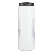 Papa je bent de Bravest Vader Dag Foto Thermosbeker (Achterkant)